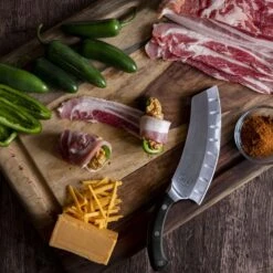 Oklahoma Joe's Blacksmith Carbon Steel Cleaver 1 Pc -Grill Masters Outlet 6009c163 fff9 4449 8d87 4efbce80f8c5