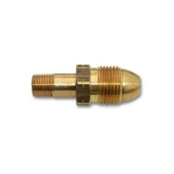 Flame Engineering 1/4 In. D Brass MPT X MPT Standard POL Fitting