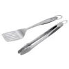 Weber Deluxe Stainless Steel Black/Silver Grill Tool Set 2 Pc -Grill Masters Outlet 61b0f3bc 0a44 463d a9f6 c1228e921952