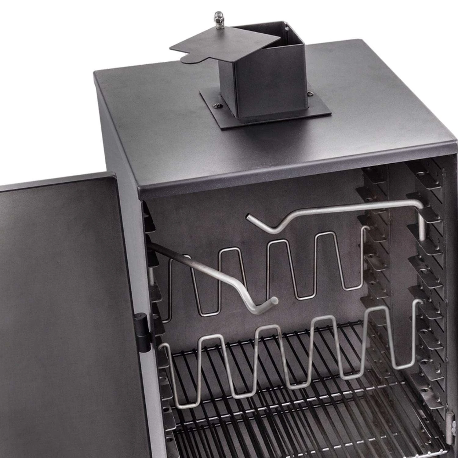 Oklahoma Joe's Bandera Charcoal Vertical Smoker Black 6 Oklahoma Joe's Bandera Charcoal Vertical Smoker Black - Image 4