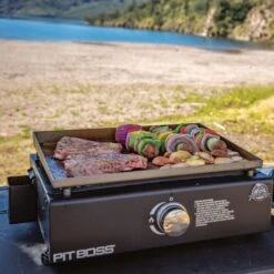 Pit Boss PB200GS 1 Burner Liquid Propane Tabletop Outdoor Griddle Black -Grill Masters Outlet 6449cbf7 76b2 4a79 ba76 fbc168c89818