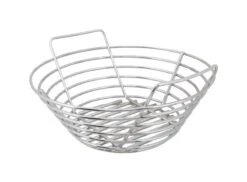 Kick Ash Basket Stainless Steel Charcoal Basket 3.75 In. W For Big Green Egg
