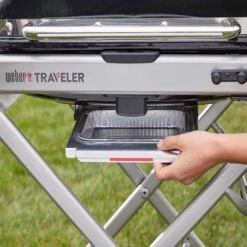 Weber Traveler 1 Burner Liquid Propane Portable Grill Black -Grill Masters Outlet 69883f0c d2fc 44dd bc10 35339e75afb1