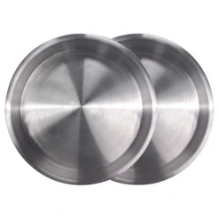Bayou Classic Aluminum Serving Tray 14 In. L X 14 In. W 4 Pk
