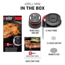 Weber IGrill Mini Digital Bluetooth Enabled Grill/Meat Thermometer -Grill Masters Outlet 6d7fafef 01af 473e 82ee dc05aed7faee