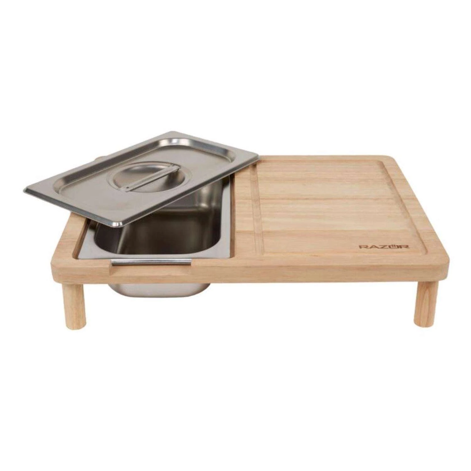 Razor Natural Wood Grill Prep Tray 15.75 In. L X 11.81 In. W 1 Pk 3 Razor Natural Wood Grill Prep Tray 15.75 In. L X 11.81 In. W 1 Pk