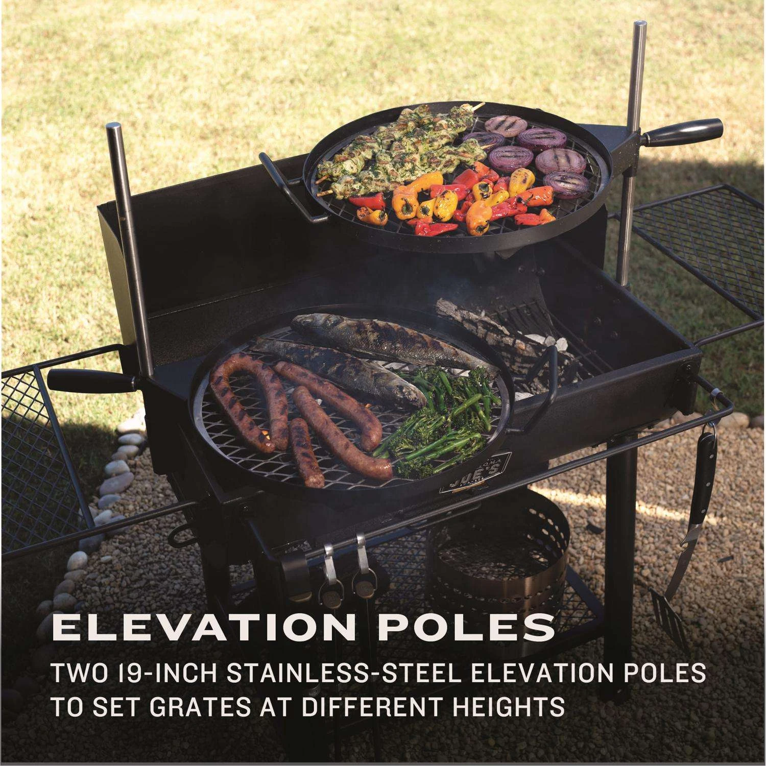 Oklahoma Joe's 19 In. Charcoal/Wood Grill Black 11 Oklahoma Joe's 19 In. Charcoal/Wood Grill Black - Image 9