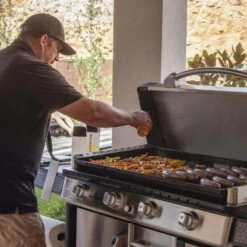 Blackstone 4 Burner Liquid Propane Outdoor Griddle Black/Silver -Grill Masters Outlet 727e848b a1a3 46de 8969 53d33e696a7c