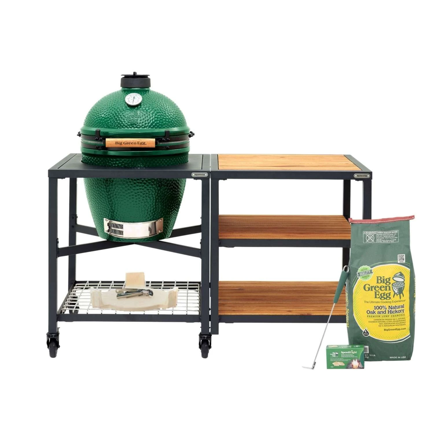 Big Green Egg Modular Nest Insert Acacia Wood 1.5 In. H X 26.5 In. W X 26.5 In. L 5 Big Green Egg Modular Nest Insert Acacia Wood 1.5 In. H X 26.5 In. W X 26.5 In. L - Image 3