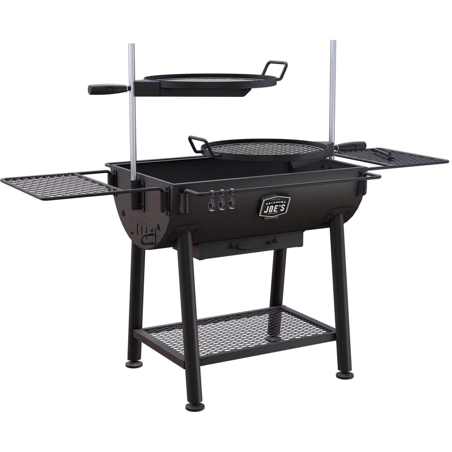 Oklahoma Joe's 19 In. Charcoal/Wood Grill Black 3 Oklahoma Joe's 19 In. Charcoal/Wood Grill Black