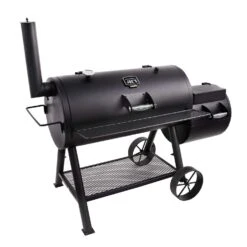 Oklahoma Joe's Longhorn Charcoal/Wood Offset Smoker Black -Grill Masters Outlet 7677f946 26a1 46a5 b1aa 8307cb610215