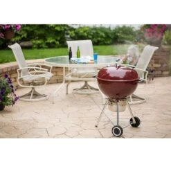 Weber 22 In. Original Kettle Premium Charcoal Grill Crimson -Grill Masters Outlet 77cd8f6a 4fc1 497e bddb 7f7c674a45a0