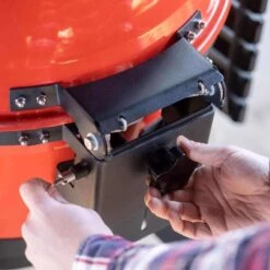 Kamado Joe 22 In. Kettle Joe Charcoal Kamado Grill And Smoker Blazing Red -Grill Masters Outlet 78accb17 caf5 44f7 a17a 9c7ff6dabd33