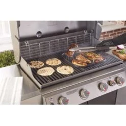 Weber Cast Iron/Porcelain Grill Top Griddle 14.29 In. L X 14.1 In. W 1 Pk -Grill Masters Outlet 79badc71 859e 4ddf bc22 5959892cdc8c