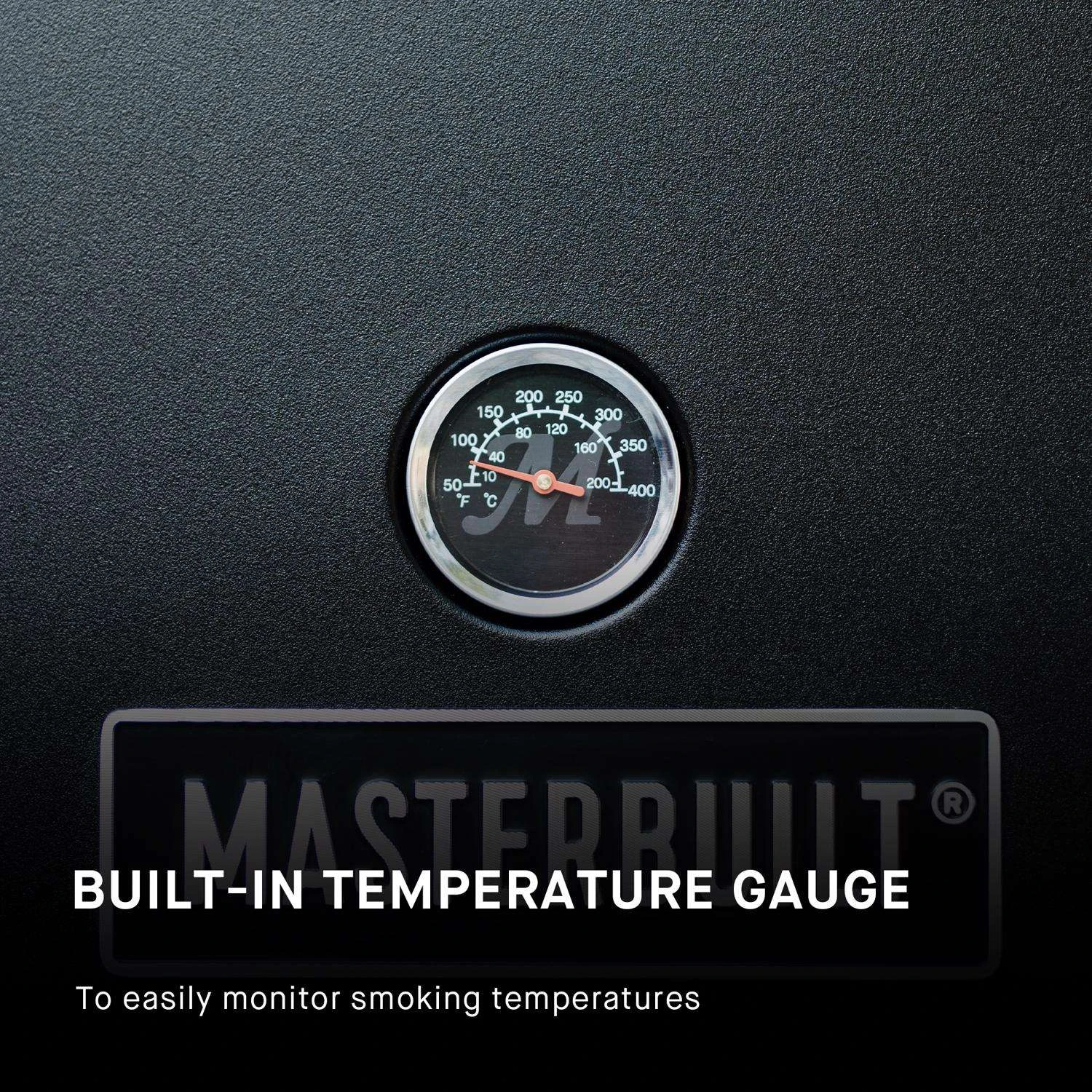 Masterbuilt Analog Wood Chips Vertical Smoker Black 9 Masterbuilt Analog Wood Chips Vertical Smoker Black - Image 7