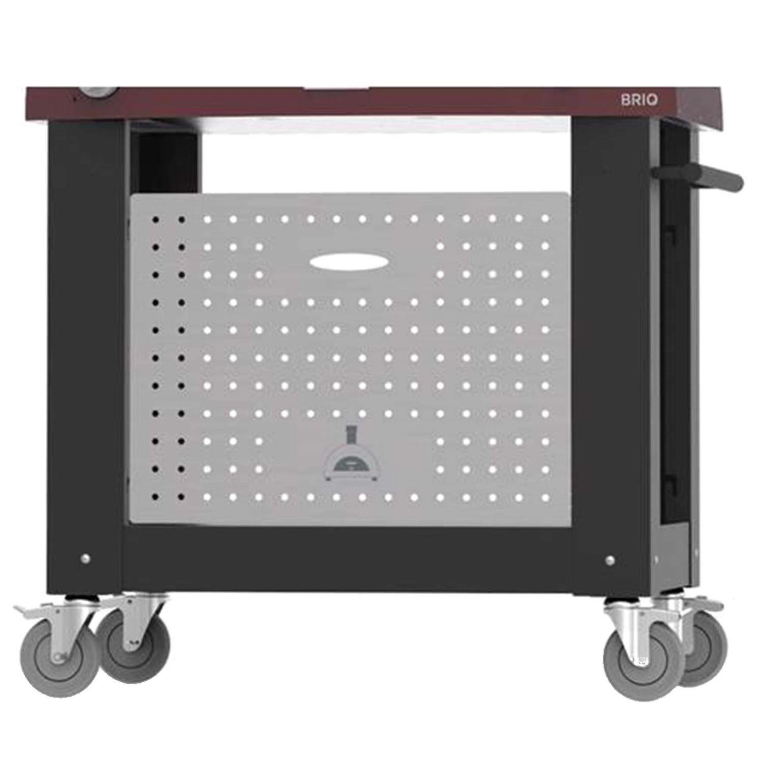 Alfa Grill Cart Aluminum/Steel 34.6 In. H X 41.5 In. W X 25 In. L 3 Alfa Grill Cart Aluminum/Steel 34.6 In. H X 41.5 In. W X 25 In. L
