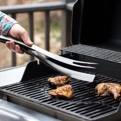 Proud Grill Connect It Stainless Steel Black/Silver Grill Multi-Tool 2 Pc -Grill Masters Outlet 8316ed2d 0e00 43a9 b8a9 973242708b27