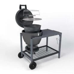 Brand-Man Grills 20 In. Rodeo Deluxe Charcoal/Wood Kamado Grill And Smoker Gray 19 Brand-Man Grills 20 In. Rodeo Deluxe Charcoal/Wood Kamado Grill And Smoker Gray -Grill Masters Outlet 837c8048 6a19 4236 9a71 b579d6618562
