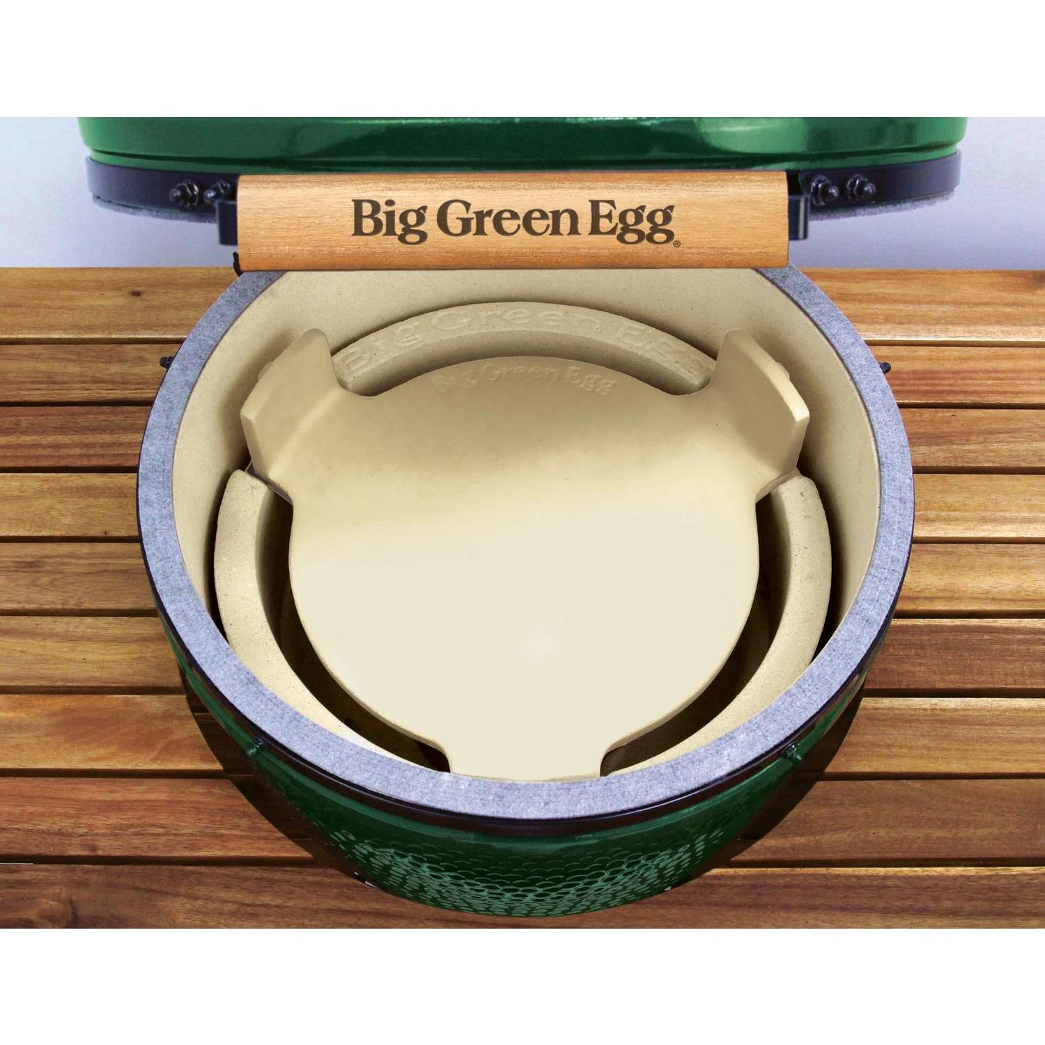 Big Green Egg Ceramic For Big Green Egg Conveggtor For Medium Egg 4 Big Green Egg Ceramic For Big Green Egg Conveggtor For Medium Egg - Image 2