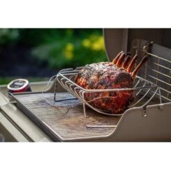 Weber Steel Roasting Rack 17.1 In. L X 10.5 In. W 1 Pk -Grill Masters Outlet 856bd8e5 5bfb 4925 8f8a 59a6ea99fec6