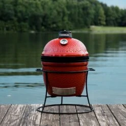 Kamado Joe 13.5 In. Joe Jr. Charcoal Kamado Grill And Smoker Red -Grill Masters Outlet 861d0ec0 37ca 4296 b6d7 d2f247ae0c44