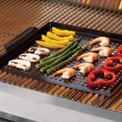 Mr. Bar-B-Q Stainless Steel Grill Topper 16 In. L X 12 In. W 1 Pk -Grill Masters Outlet 87f12d10 c7ec 4f94 aa3c 030a08a6f60a