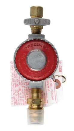 B&K 1/4 In. D X 1/4 In. D Brass/Plastic High Pressure Regulator