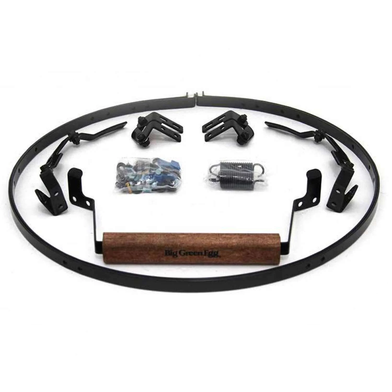 Big Green Egg Steel/Wood Replacement Band Kit For Medium Egg 3 Big Green Egg Steel/Wood Replacement Band Kit For Medium Egg