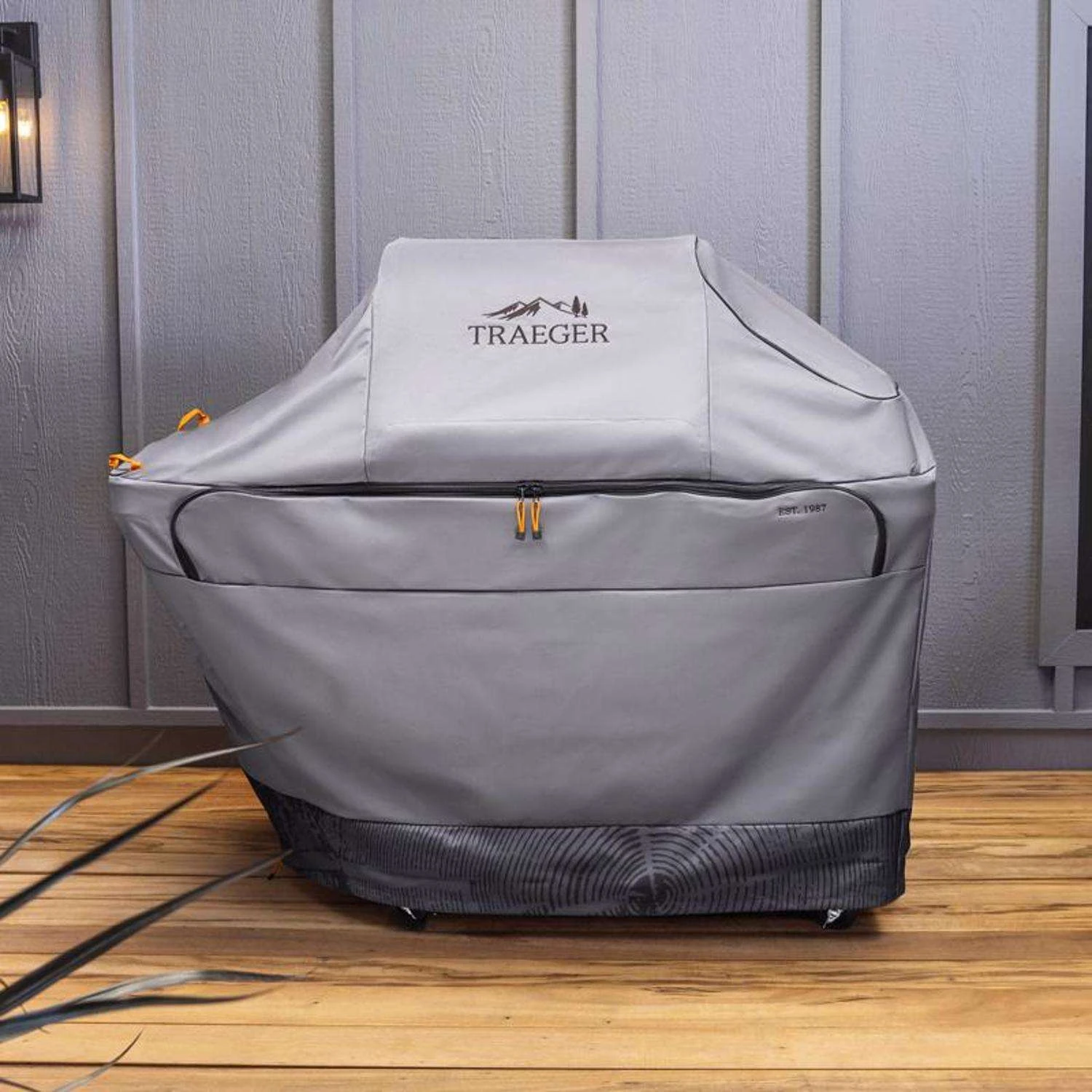Traeger Timberline Gray Grill Cover For Timberline 4 Traeger Timberline Gray Grill Cover For Timberline - Image 2