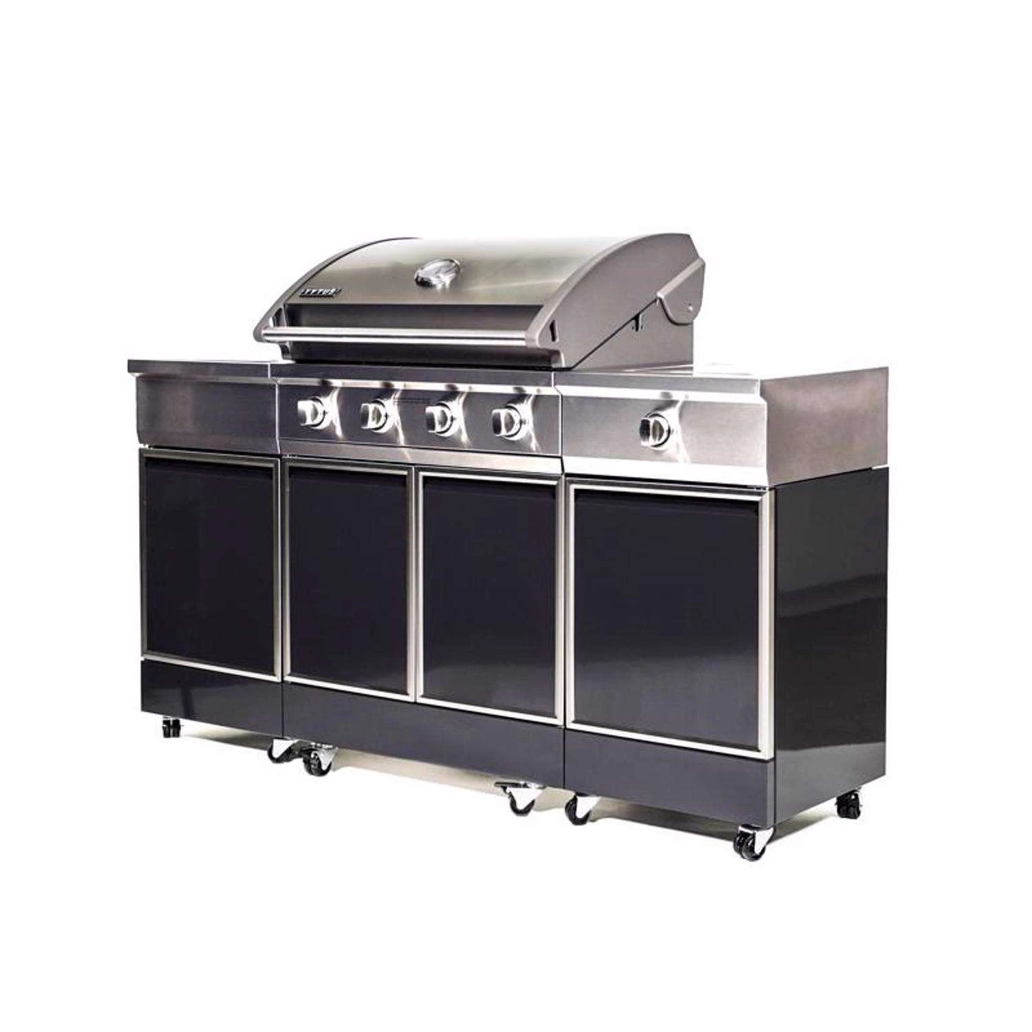 TYTUS 4 Burner Liquid Propane Grill Gray 3 TYTUS 4 Burner Liquid Propane Grill Gray