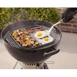 Weber Cast Iron/Porcelain Grill Top Griddle 14.29 In. L X 14.1 In. W 1 Pk -Grill Masters Outlet 91e9fb37 5f32 4030 b4dd 72fd90729e04