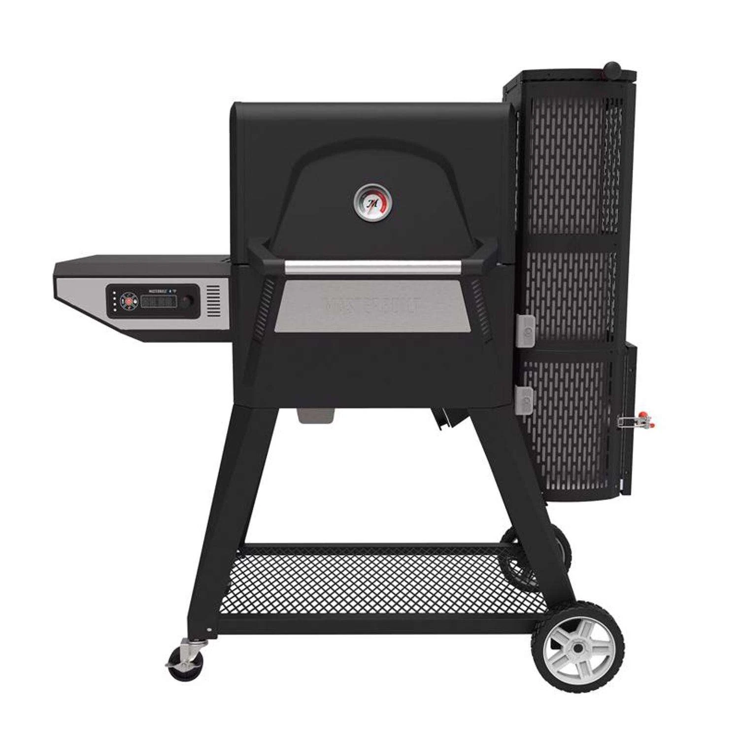 Masterbuilt 24 In. Gravity Series 560 Charcoal Grill And Smoker Black 3 Masterbuilt 24 In. Gravity Series 560 Charcoal Grill And Smoker Black