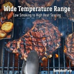 Weber SmokeFire EX6 2nd Gen Wood Pellet WiFi Grill Black -Grill Masters Outlet 93c05b5d e3f2 4c78 aa5a 203ac31f1364