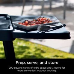 Ninja Woodfire Grill Side Table Plastic 1.53 In. H X 14.56 In. W X 22.32 In. L -Grill Masters Outlet 93e015d1 b431 4c5b bb42 6eb99ae89a25