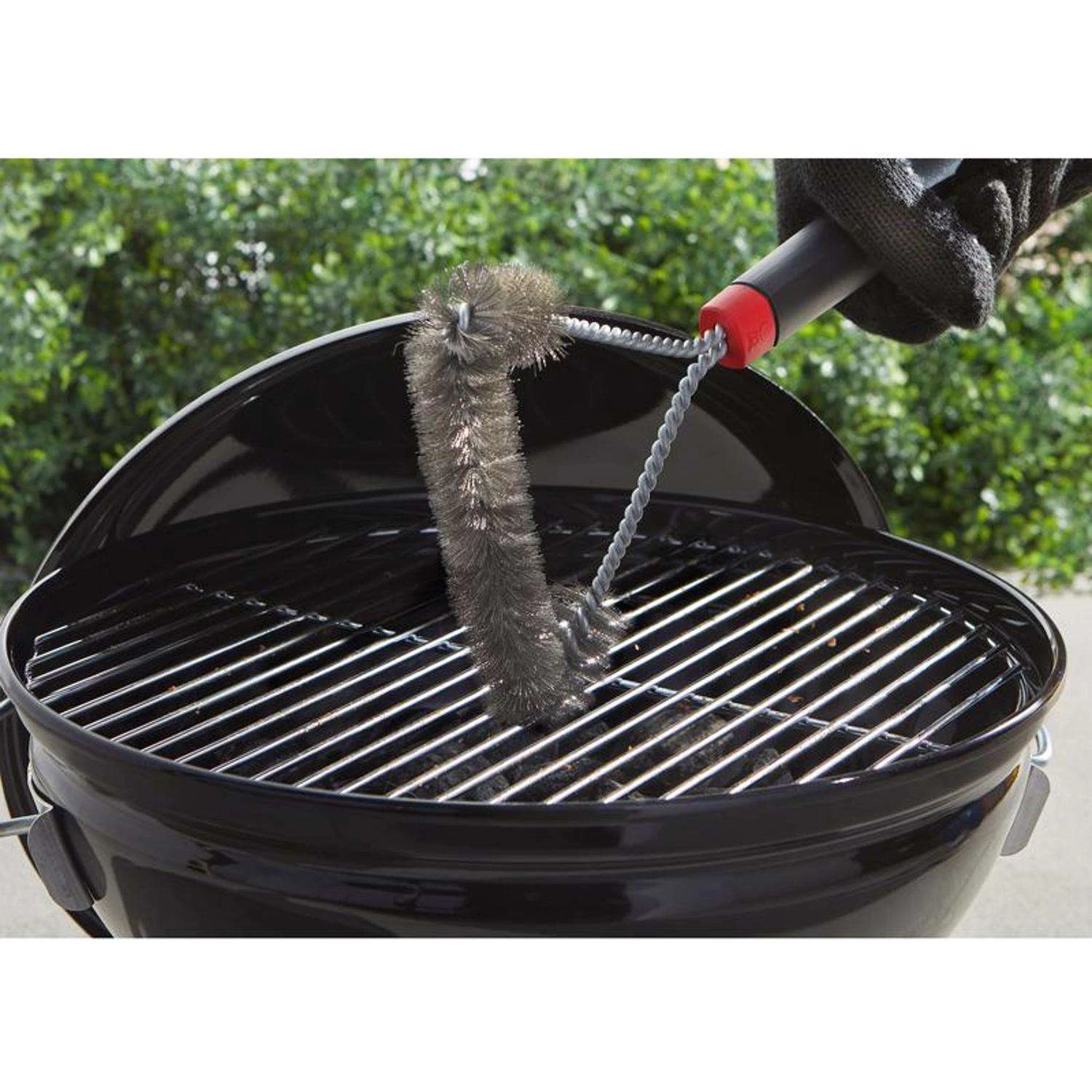 Weber Grill Brush 12 In. H X 1 In. L X 7 In. W 1 Pk 6 Weber Grill Brush 12 In. H X 1 In. L X 7 In. W 1 Pk - Image 4