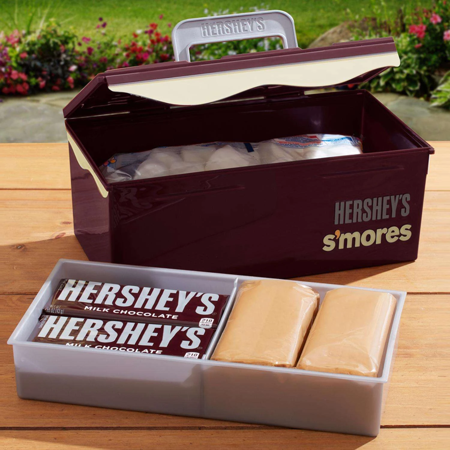Hershey's S'mores Polypropylene 11.61 In. L X 6.5 In. W 1 In. 4 Hershey's S'mores Polypropylene 11.61 In. L X 6.5 In. W 1 In. - Image 2