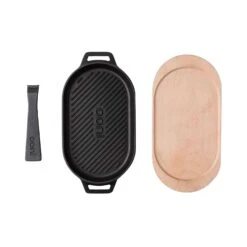 Ooni Cast Iron Grizzler Pan 12.2 In. L X 6.3 In. W 1 Pk -Grill Masters Outlet 98219e33 03dc 41a7 a24f 6b2d346742be