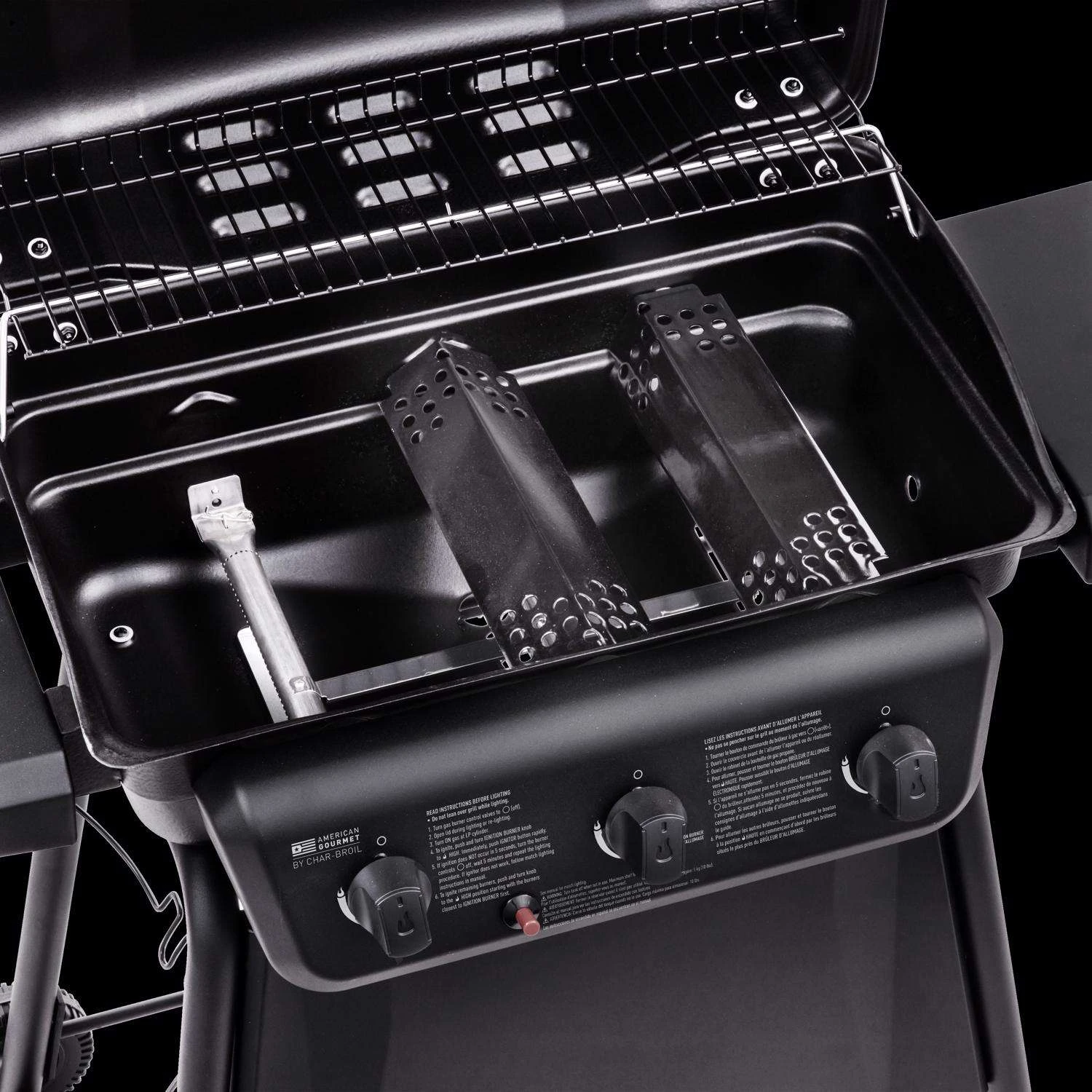 American Gourmet 3 Burner Liquid Propane Grill Black 6 American Gourmet 3 Burner Liquid Propane Grill Black - Image 4