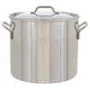 Bayou Classic Stainless Steel Grill Stockpot 20 Qt 11.7 In. L X 11.7 In. W 1 Pc