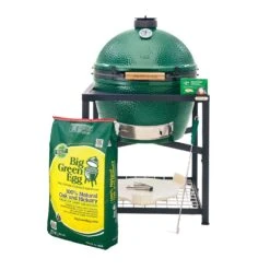 Big Green Egg 24 In. XL EGG Package With Modular Nest Charcoal Kamado Grill And Smoker Green