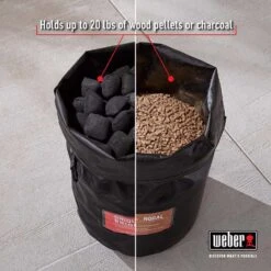 Weber Polyester Charcoal Storage Bag 18.8 In. L X 11.8 In. W For Weber -Grill Masters Outlet 9addb27d 6699 4c0e ab54 a05700e3a8c8