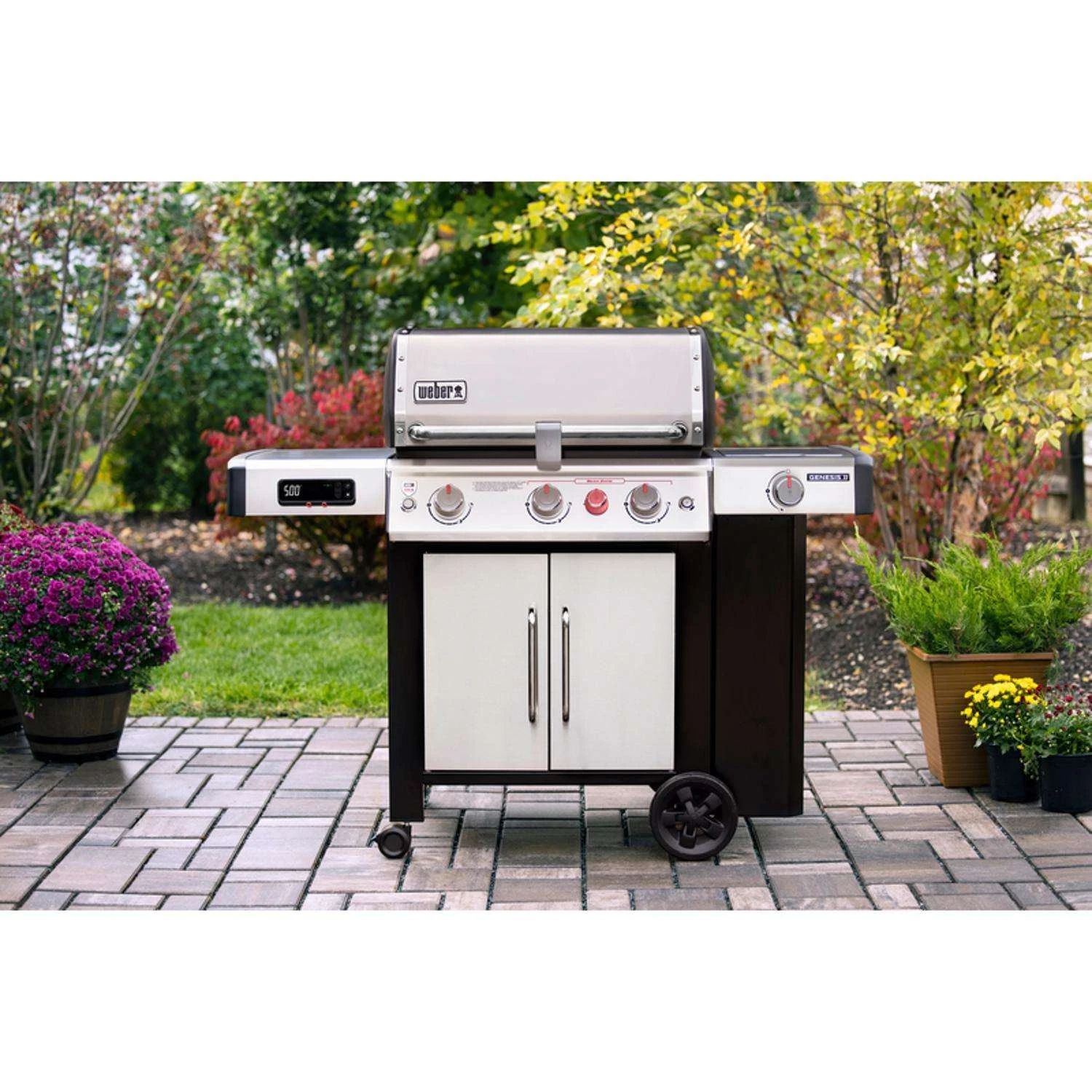 Weber Genesis II SX-335 3 Burner Natural Gas Bluetooth, WiFi Grill Stainless Steel 11 Weber Genesis II SX-335 3 Burner Natural Gas Bluetooth, WiFi Grill Stainless Steel - Image 9