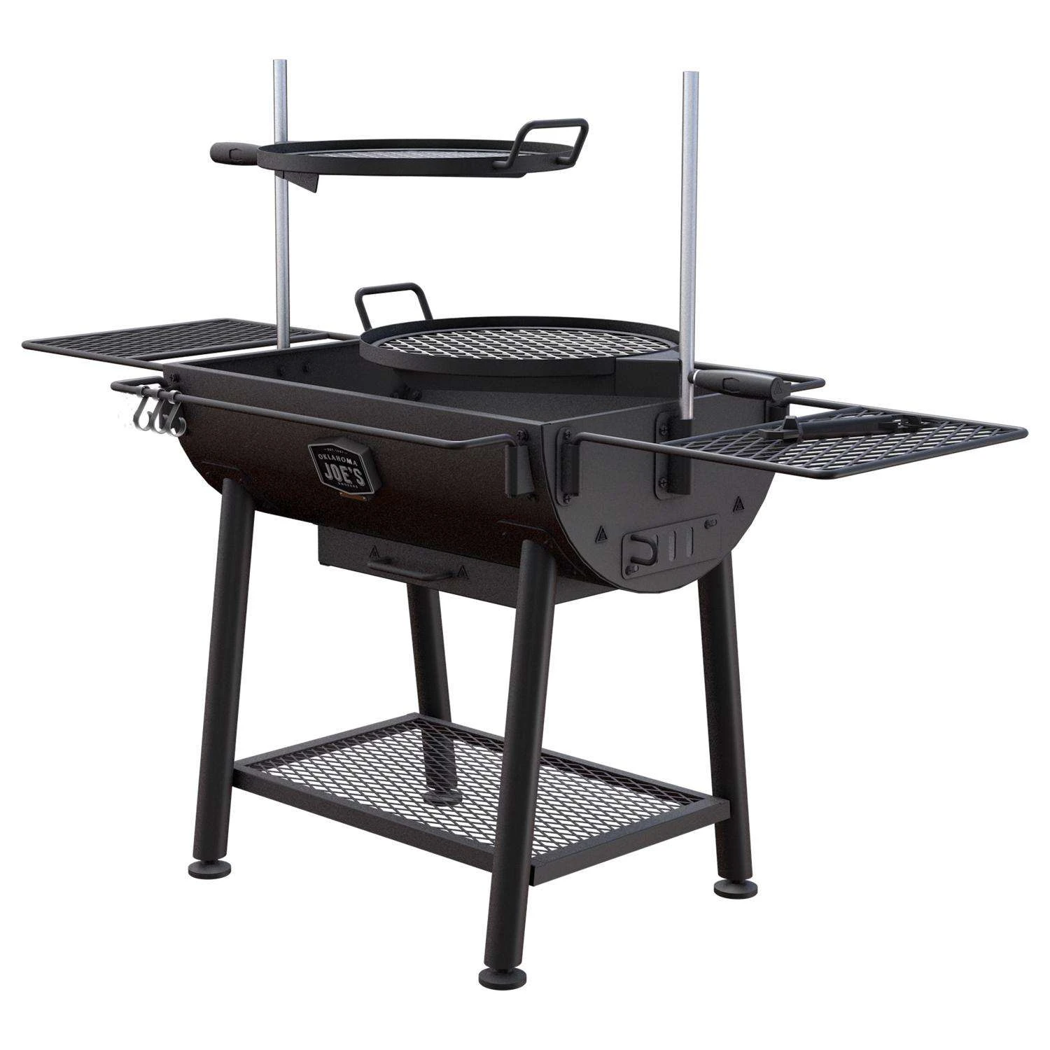 Oklahoma Joe's 19 In. Charcoal/Wood Grill Black 4 Oklahoma Joe's 19 In. Charcoal/Wood Grill Black - Image 2