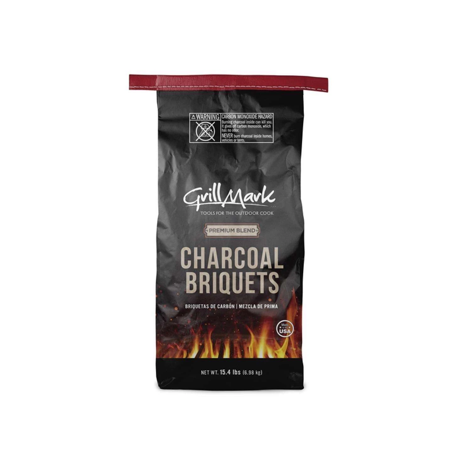 Grill Mark Premium Blend Charcoal Briquettes 15.4 Lb 3 Grill Mark Premium Blend Charcoal Briquettes 15.4 Lb