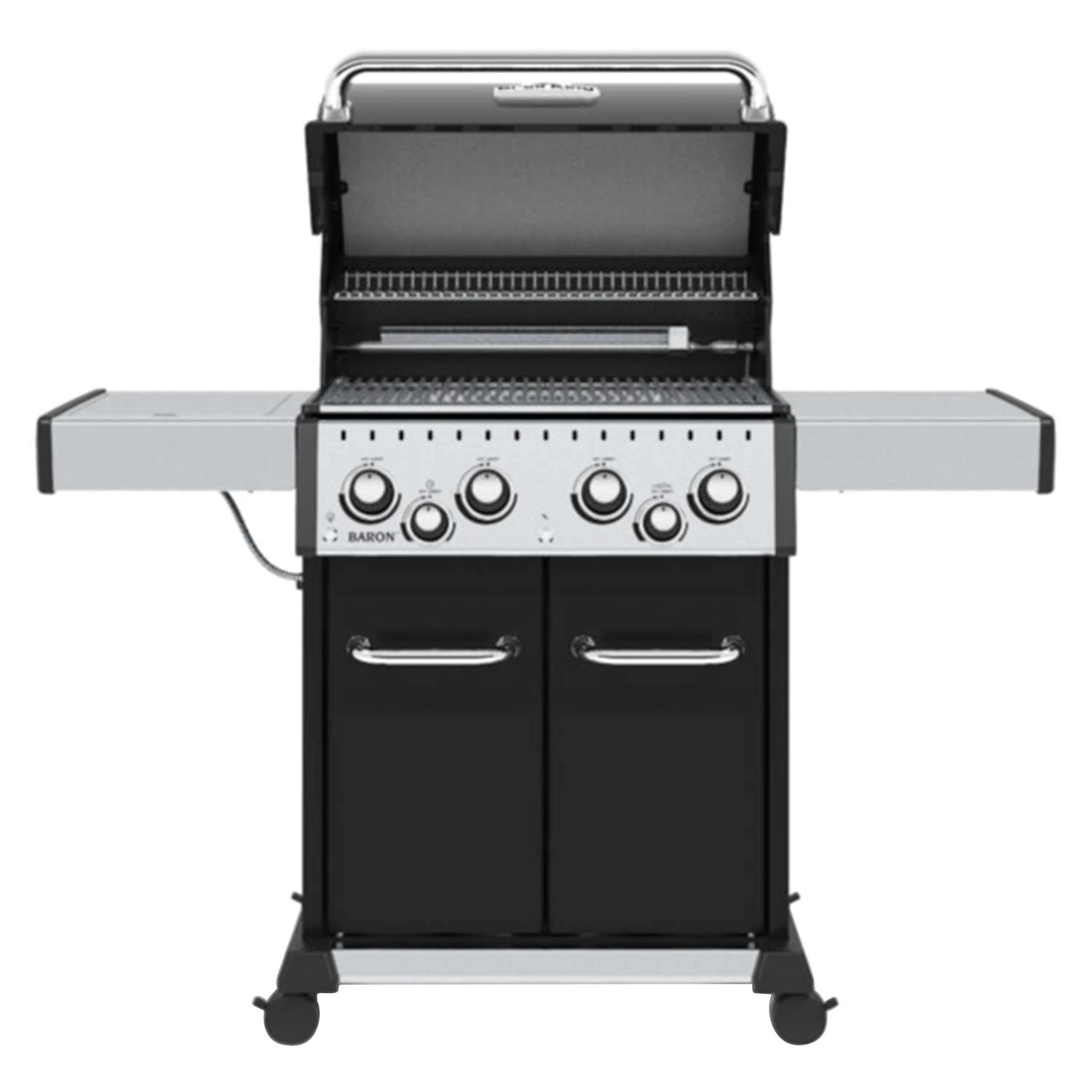 Broil King Baron 490 Pro 4 Burner Natural Gas Grill Black 5 Broil King Baron 490 Pro 4 Burner Natural Gas Grill Black - Image 3