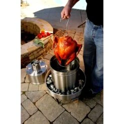 Orion Cooker Original Wood Chips Vertical Outdoor Convection Cooker Silver -Grill Masters Outlet a1b6e02c 37e1 43f4 9020 10c500423442