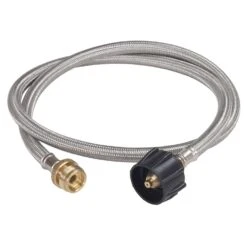 Bayou Classic 4 Ft. L Stainless Steel LPG Adapter Hose