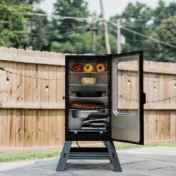 Masterbuilt Digital Wood Chips Vertical Smoker Black -Grill Masters Outlet a2702d4e e4ca 43c6 b919 180c8a3b120a