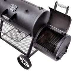 Oklahoma Joe's Highland Offset Charcoal Offset Smoker Black -Grill Masters Outlet a2e45459 3ecd 4e88 8d71 08fa066cdb66