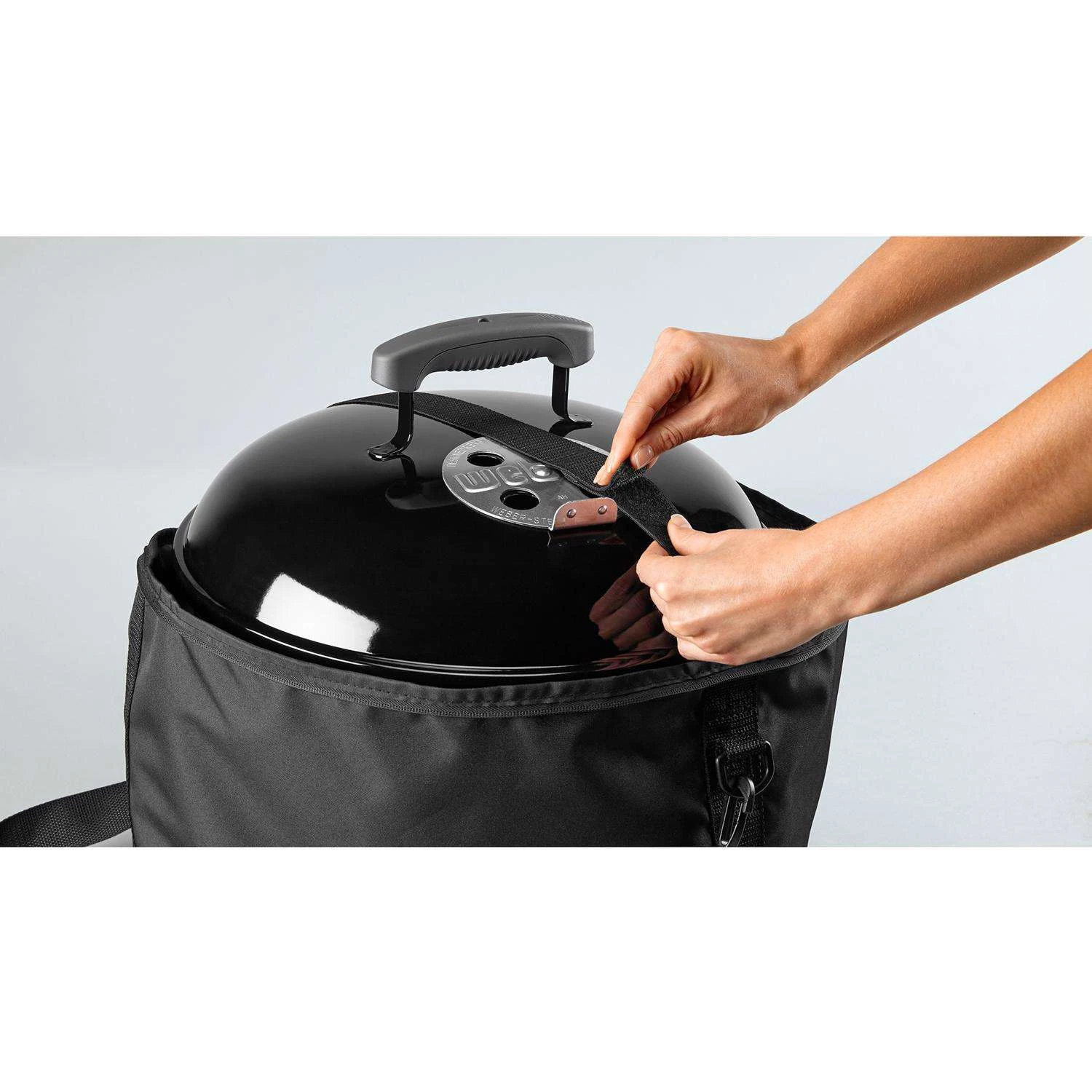 Weber Smokey Joe Black Grill Cover/Carry Bag 4 Weber Smokey Joe Black Grill Cover/Carry Bag - Image 2